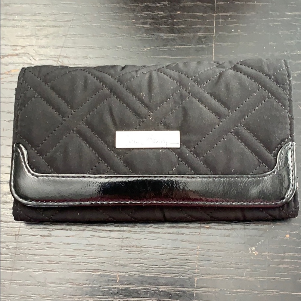Vera Bradley Sleek & Chic Wallet Classic Black